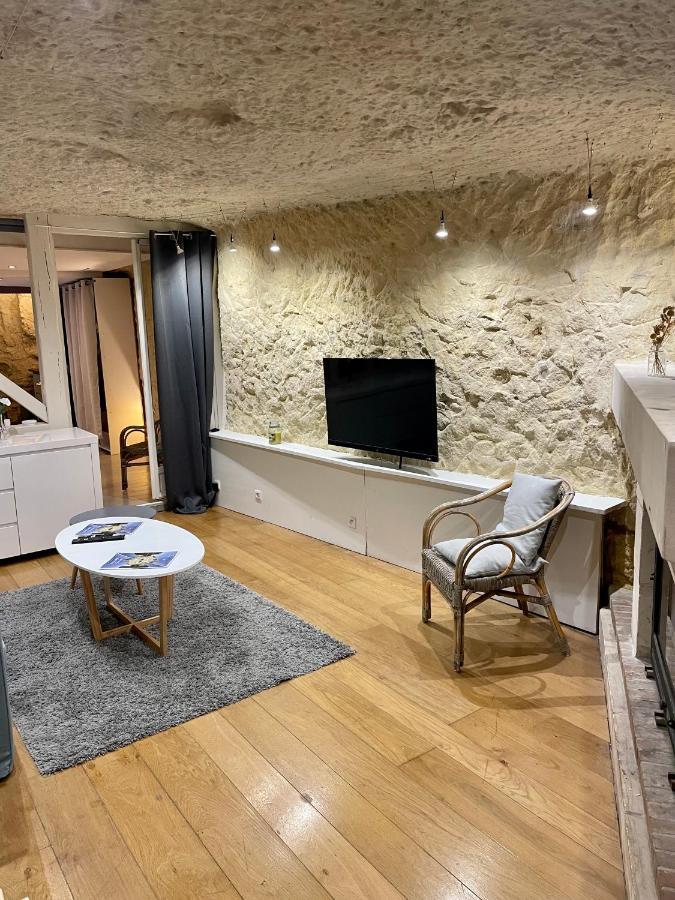 Troglodyte Du Petit Coteau Apartman Vouvray Kültér fotó