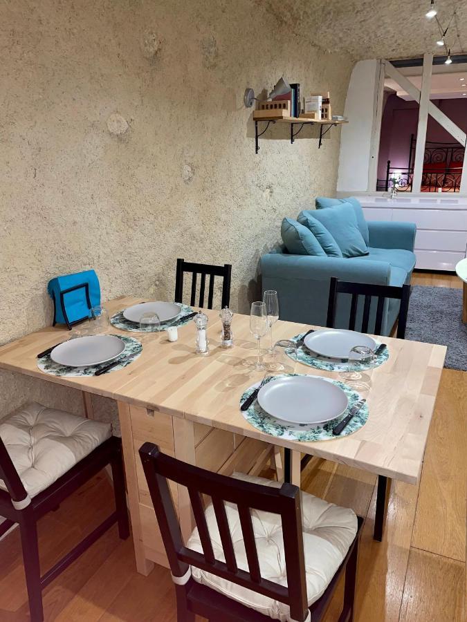 Troglodyte Du Petit Coteau Apartman Vouvray Kültér fotó