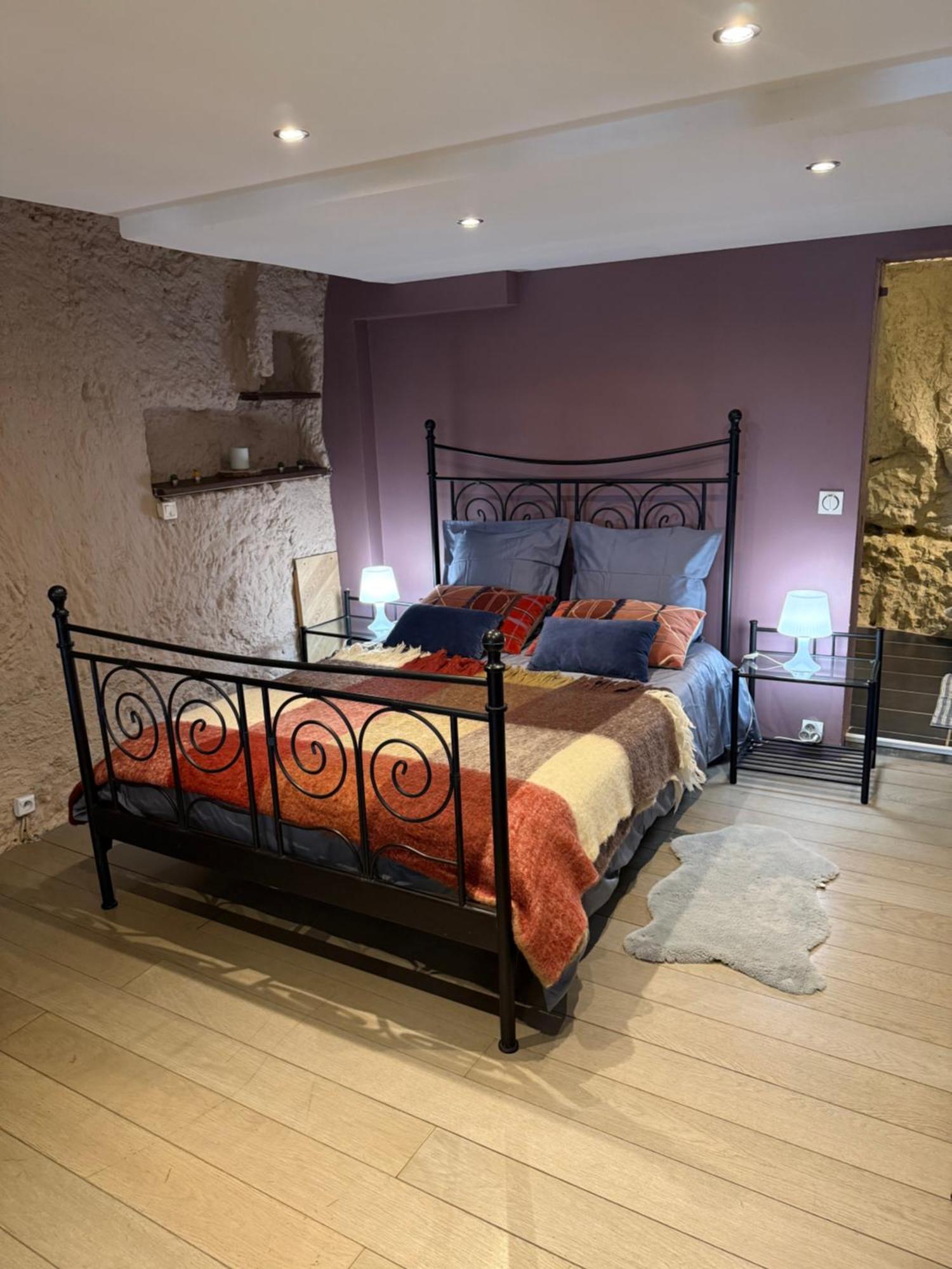 Troglodyte Du Petit Coteau Apartman Vouvray Kültér fotó